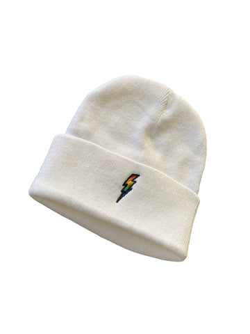 Gorro Rainbow White